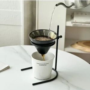 Adjustable Height Ceramic Coffee Filter