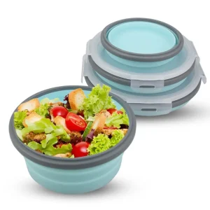 Round Silicone Folding Bowl